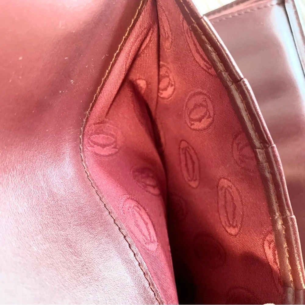Cartier vintage burgundy